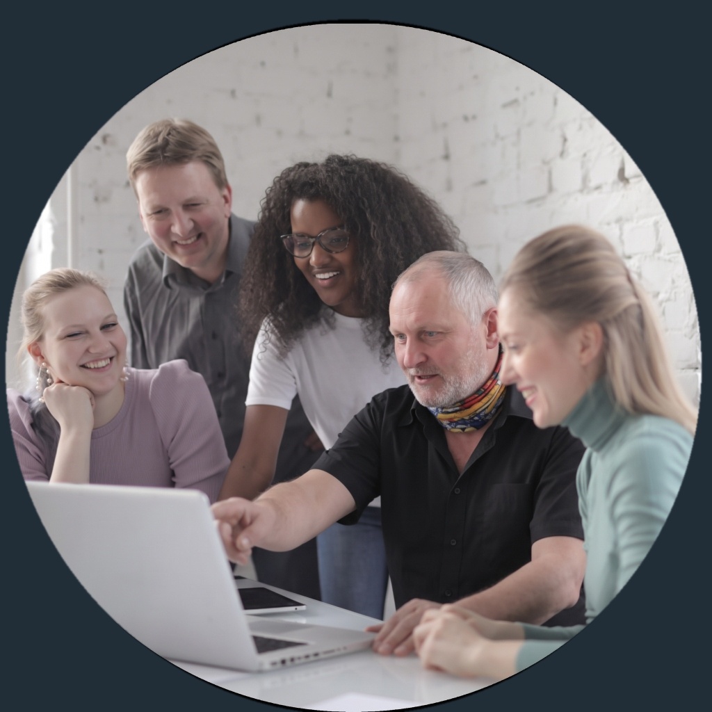 Team bei der Arbeit